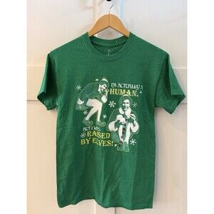 NEW With Tags Men’s Elf Movie Will Ferrell Christmas Tee Shirt Funny Gift Sz S